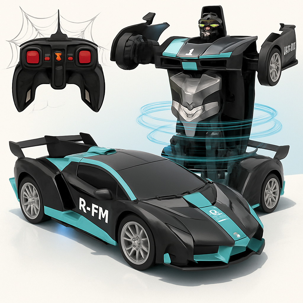 PlayfulPromise™ Transforming Robot RC Car