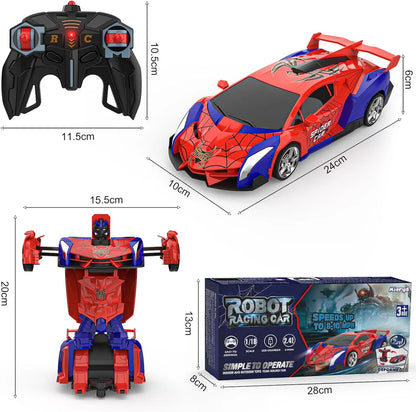 PlayfulPromise™ Transforming Robot RC Car