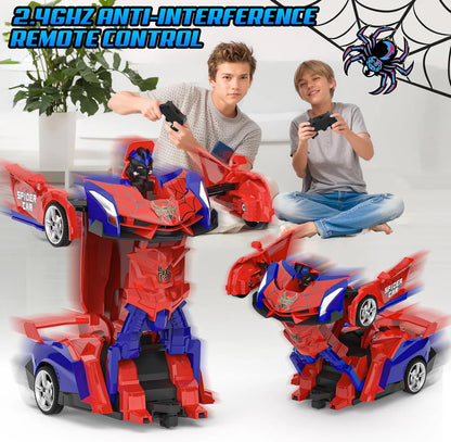 PlayfulPromise™ Transforming Robot RC Car