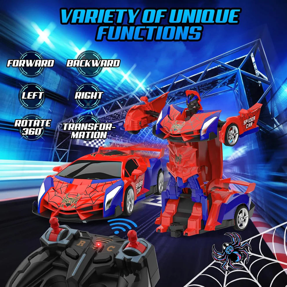 PlayfulPromise™ Transforming Robot RC Car