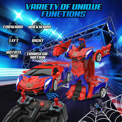 PlayfulPromise™ Transforming Robot RC Car