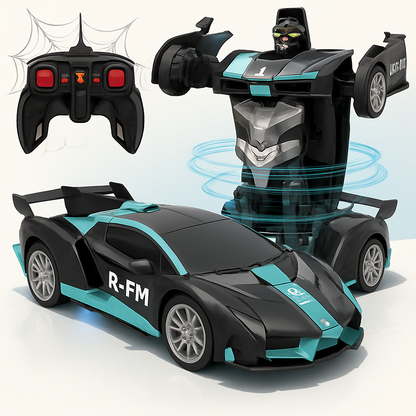 PlayfulPromise™ Transforming Robot RC Car